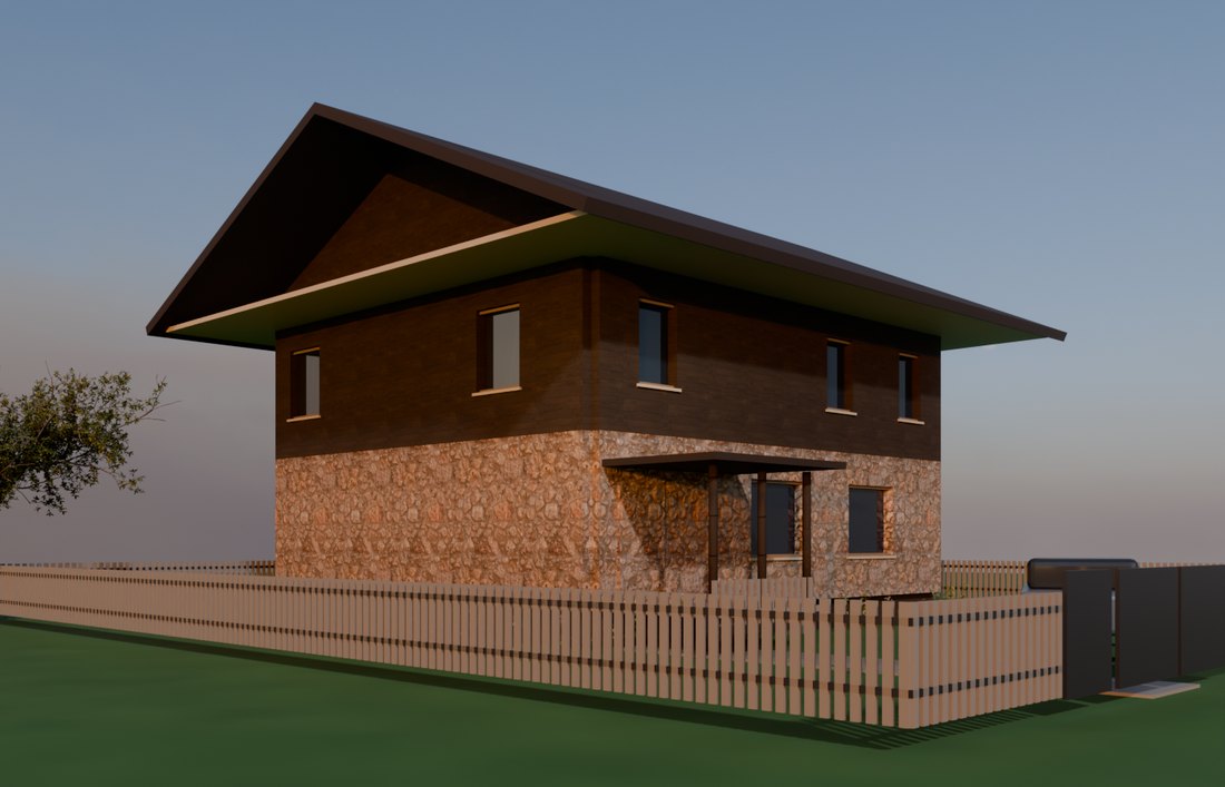3D-модель дома
